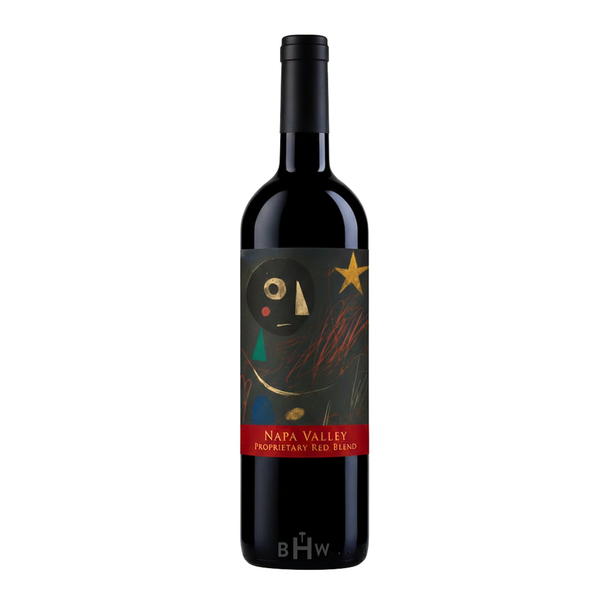 2023 Martellotto Napa Valley Proprietary Red Blend, premium Napa red wine, single 750ml bottle with modern artistic label, packed by Big Hammer Wines