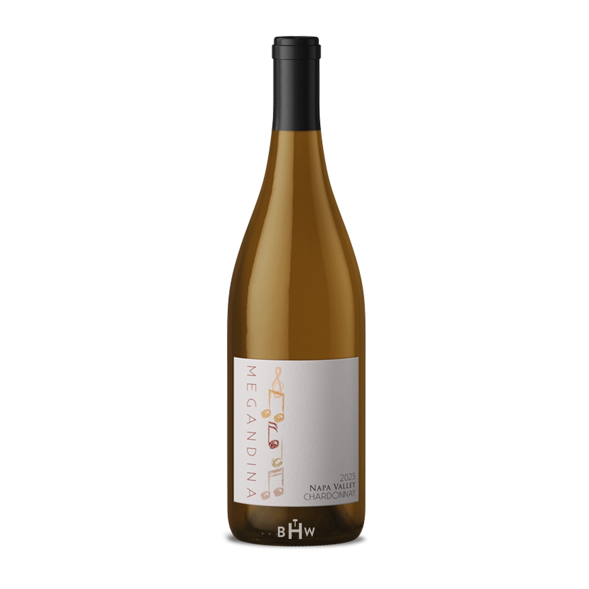 2023 On Q Wines 'Megandina' Chardonnay Napa Valley wine bottle.