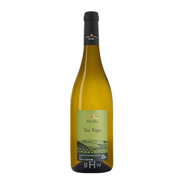 2023 Pievalta 'Tre Ripe' Verdicchio dei Castelli di Jesi Classico Superiore single white wine bottle, curated by Big Hammer Wines.