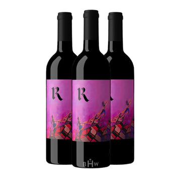 Three bottles of 2023 Realm Cellars 'The Tempest' Napa Valley Proprietary Red wine. Curated by Big Hammer Wines.