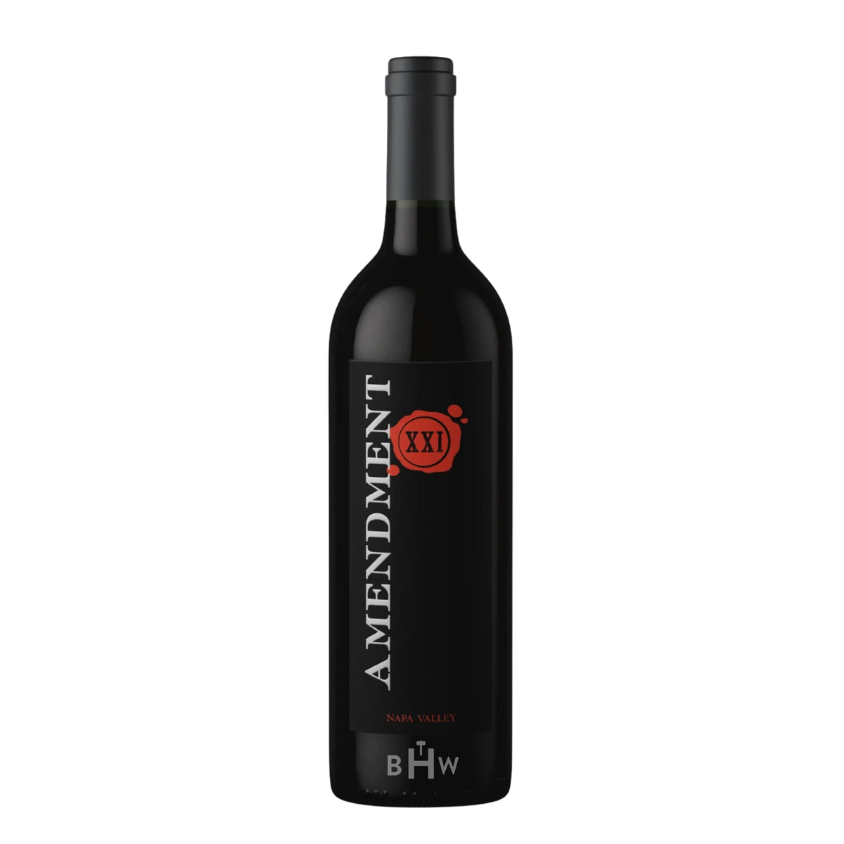 A bottle of 2023 The Beau Vigne Collection Amendment XXI Red Wine, curated by Big Hammer Wines.