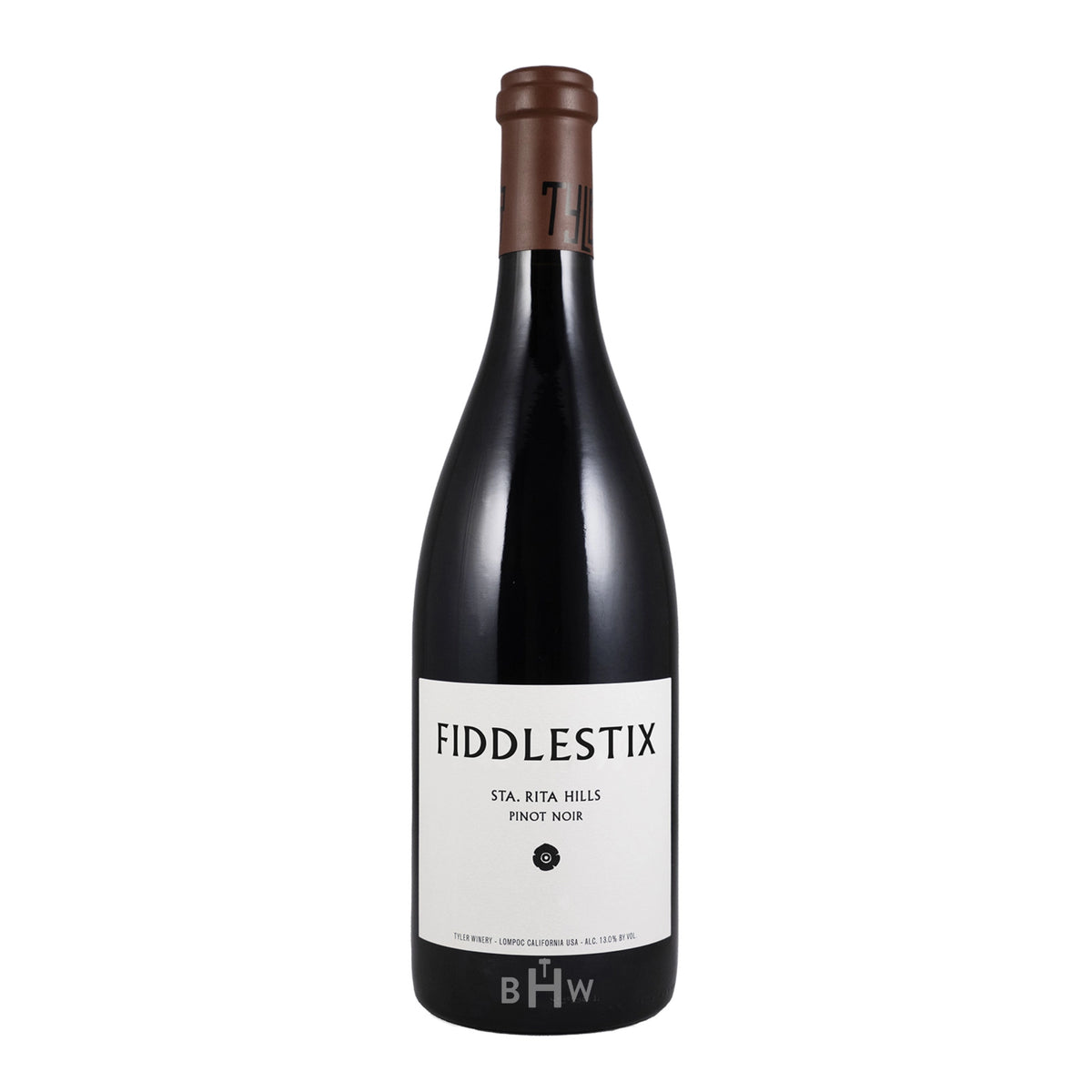 2023 Tyler Fiddlestix Pinot Noir Sta. Rita Hills red wine bottle, curated by Big Hammer Wines.