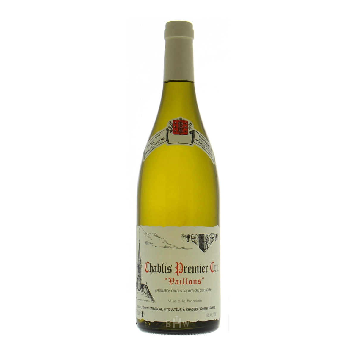 2023 Domaine Vincent Dauvissat Vaillons Premier Cru Chablis wine bottle.