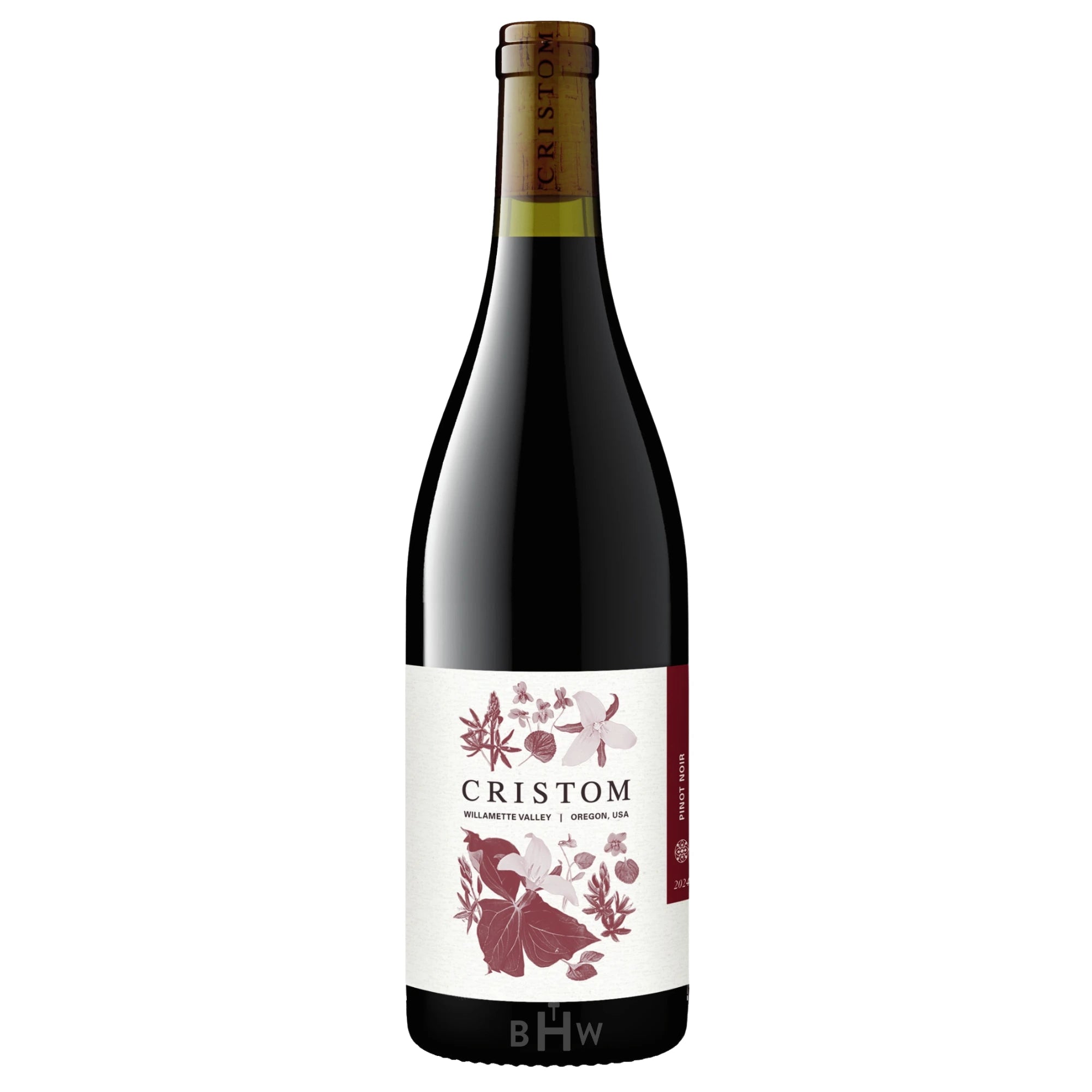 2024 Cristom Pinot Noir Willamette Valley wine bottle.