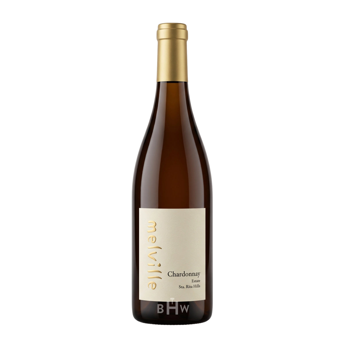 2024 Melville Estate Chardonnay Sta. Rita Hills white wine bottle, curated by Big Hammer Wines.