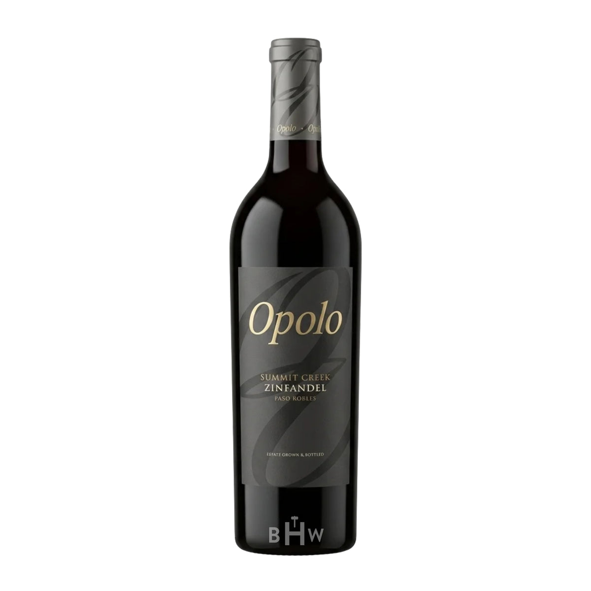 2024 Opolo Vineyards 'Summit Creek' Zinfandel Paso Robles single red wine bottle, curated by Big Hammer Wines.