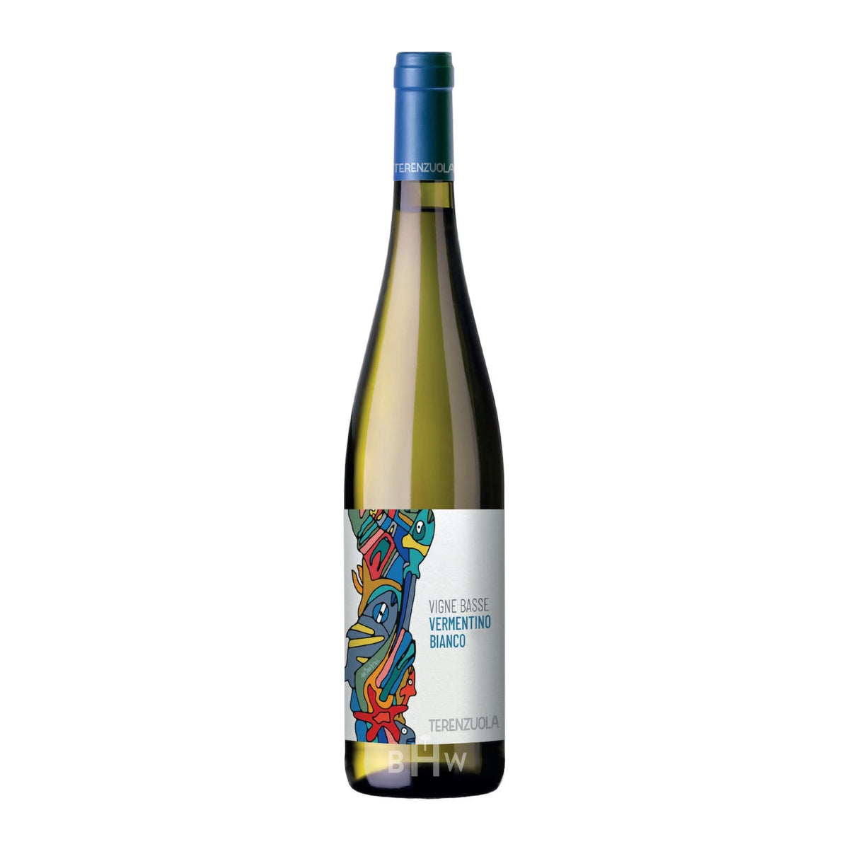 Terenzuola 'Vigne Basse' Vermentino Bianco Toscana single white wine bottle, curated by Big Hammer Wines.