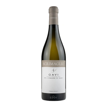 2025 Scrimaglio Gavi del Comune di Gavi wine bottle.