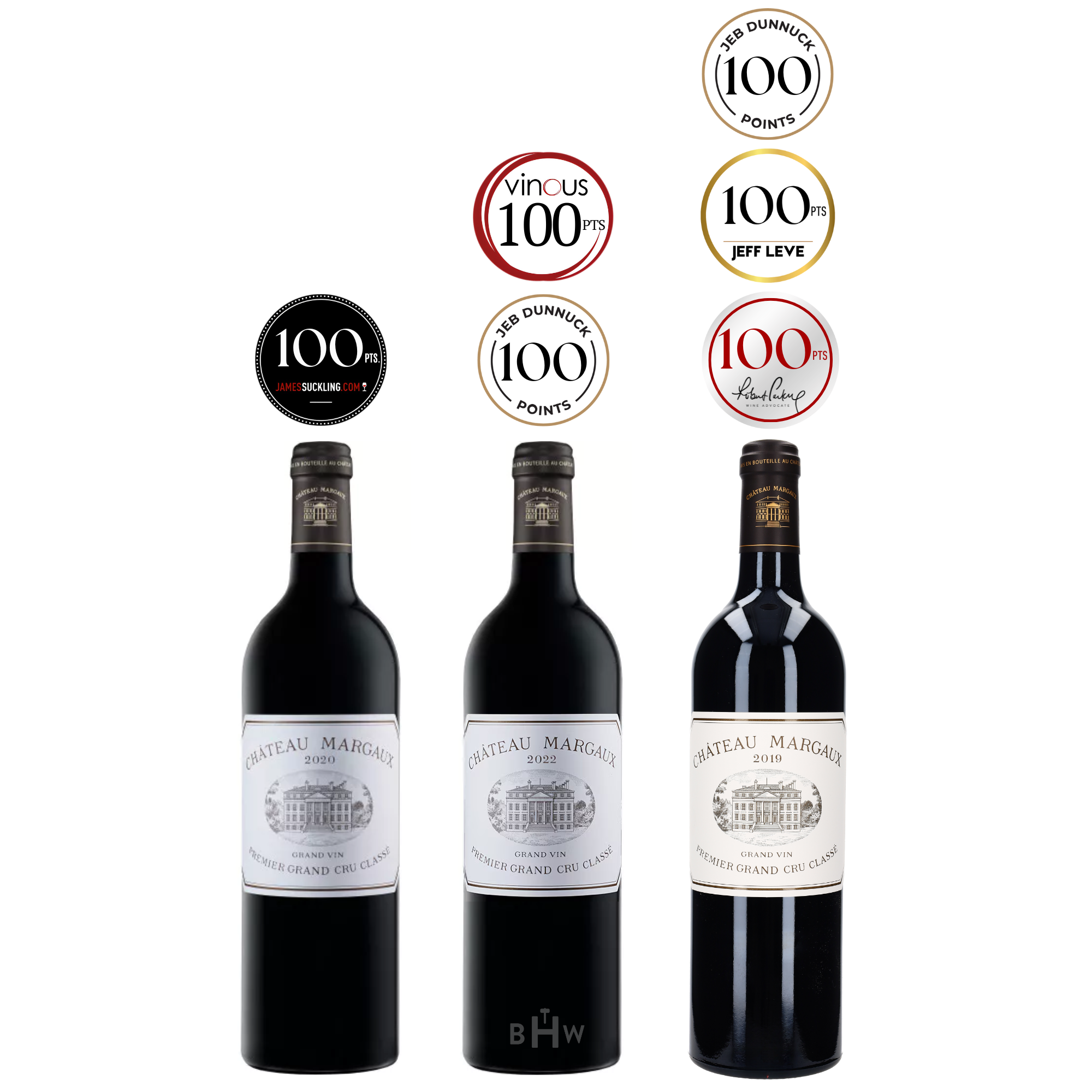Chateau Margaux Premiere Grand Cru Classe Vertical 3x750ml