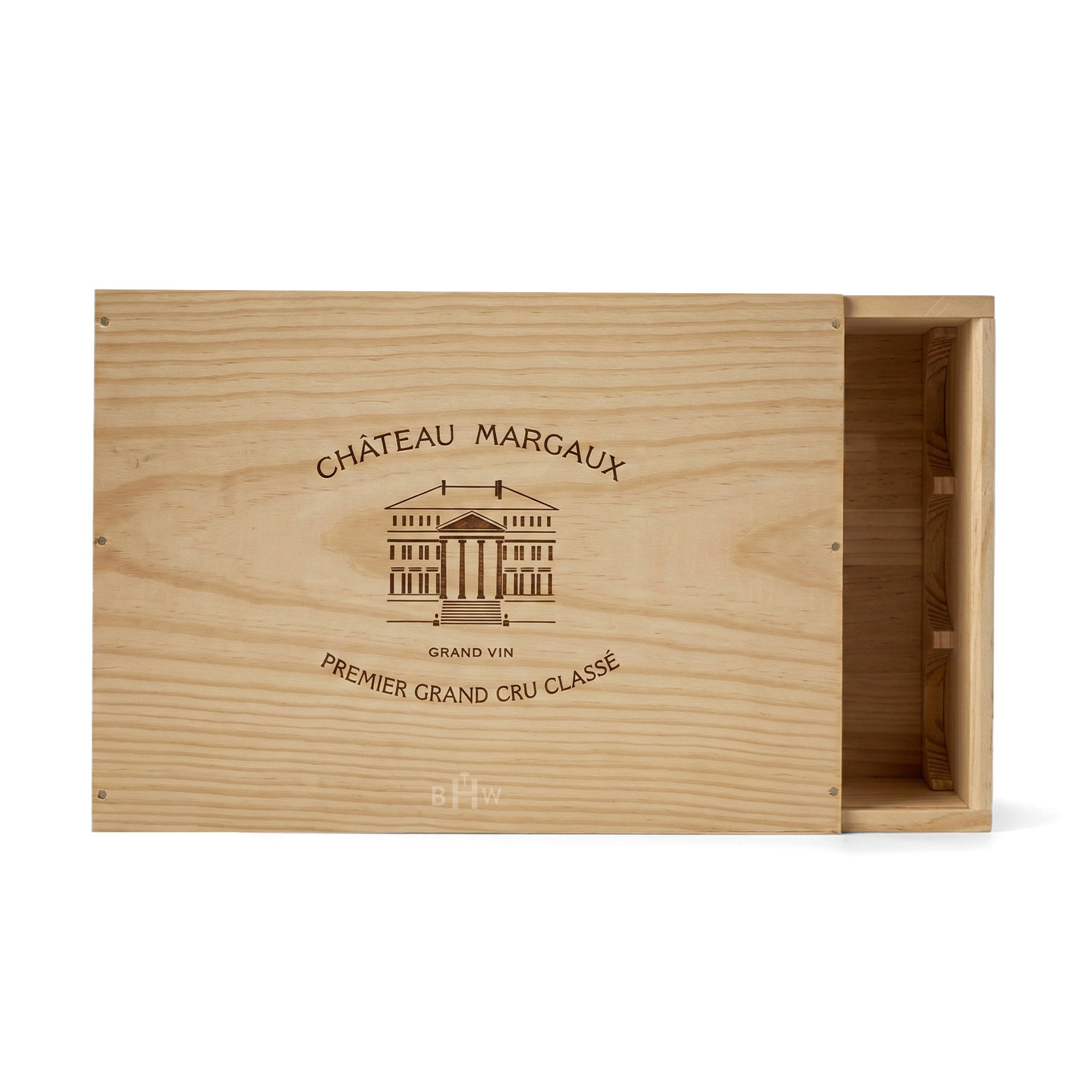 Chateau Margaux original wood wine case OWC, premier grand cru gift box
