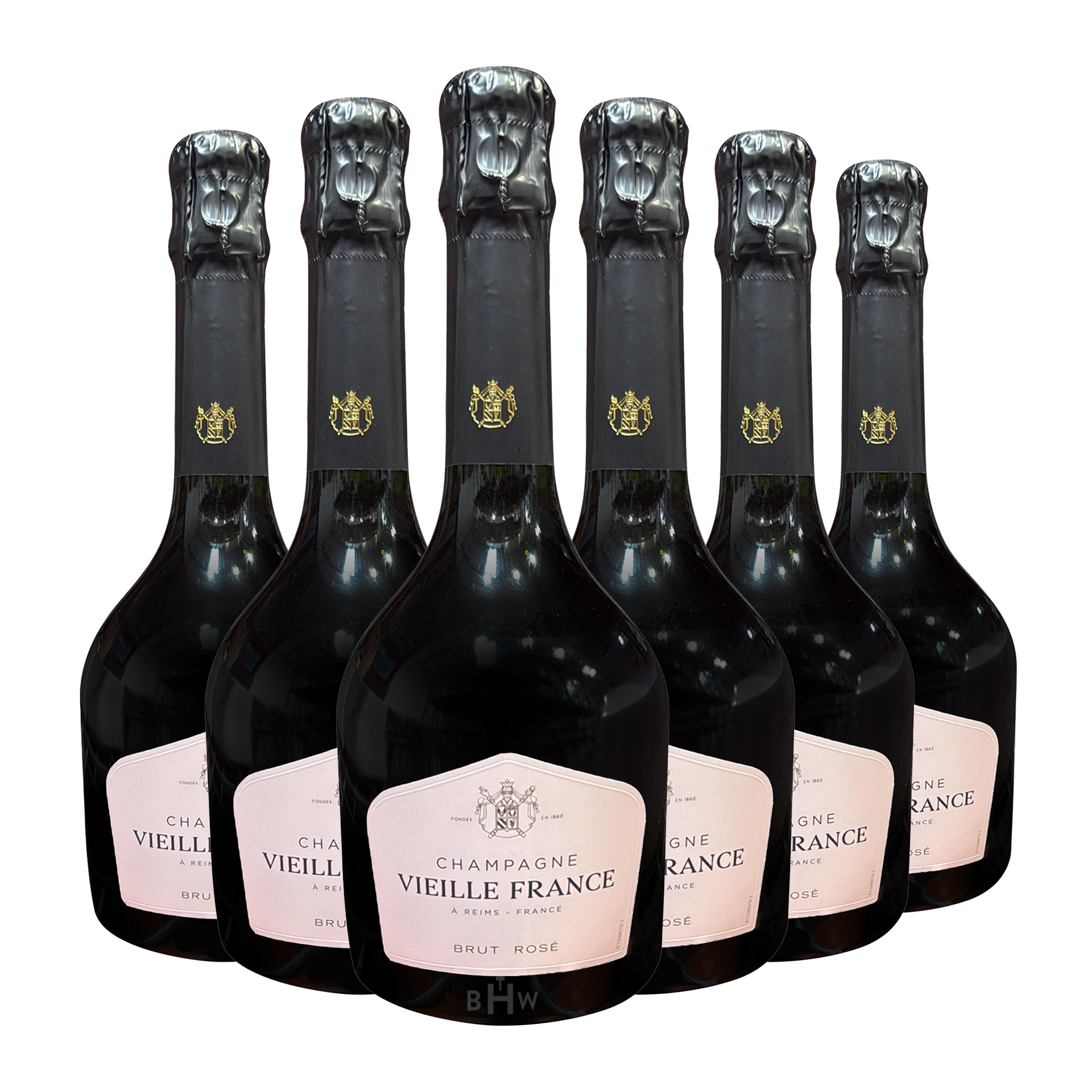 Champagne Vieille France Rosé by Charles de Cazanove 6PK