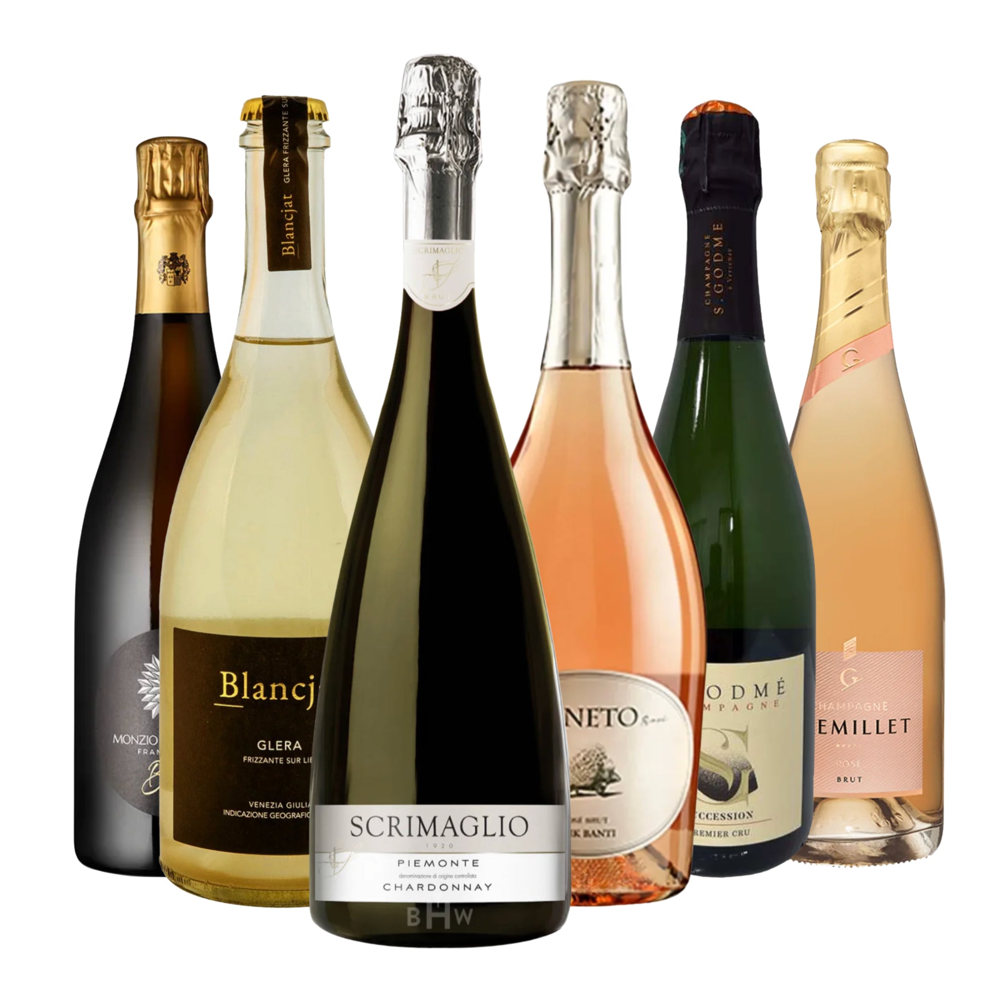 Fizz & Fun Sparkling Wine 6pk Sampler 6x750ml