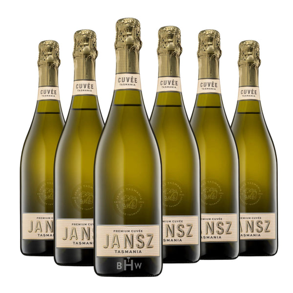 Six bottles of Jansz Premium Cuvée Tasmania NV (6x750ml), curated by Big Hammer Wines.