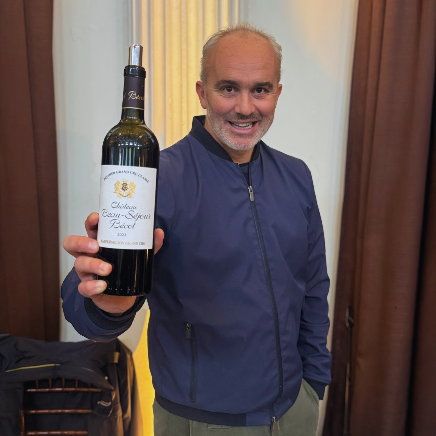 Julien Barthe Owner Chateau Beau-Sejour Becot