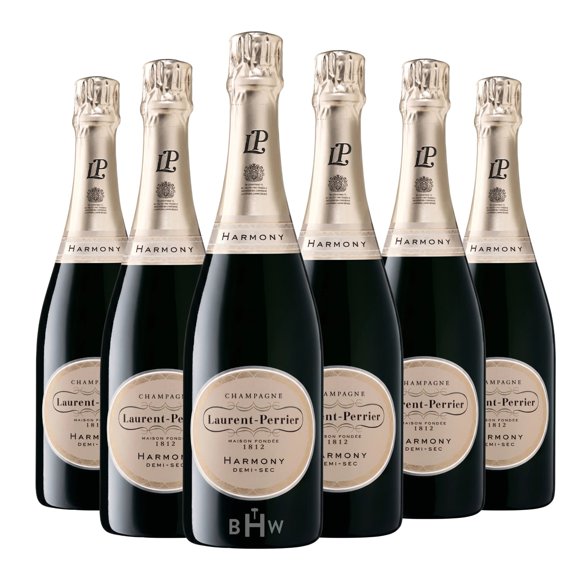 Laurent-Perrier Harmony Demi-Sec Champagne NV 6-pack, 6x750ml bottles. Curated by Big Hammer Wines.