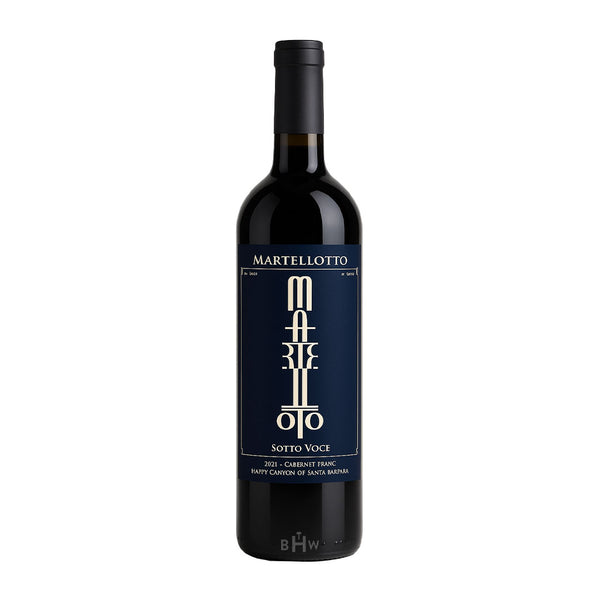 2021 Martellotto Sotto Voce Cabernet Franc Happy Canyon of Santa Barbara