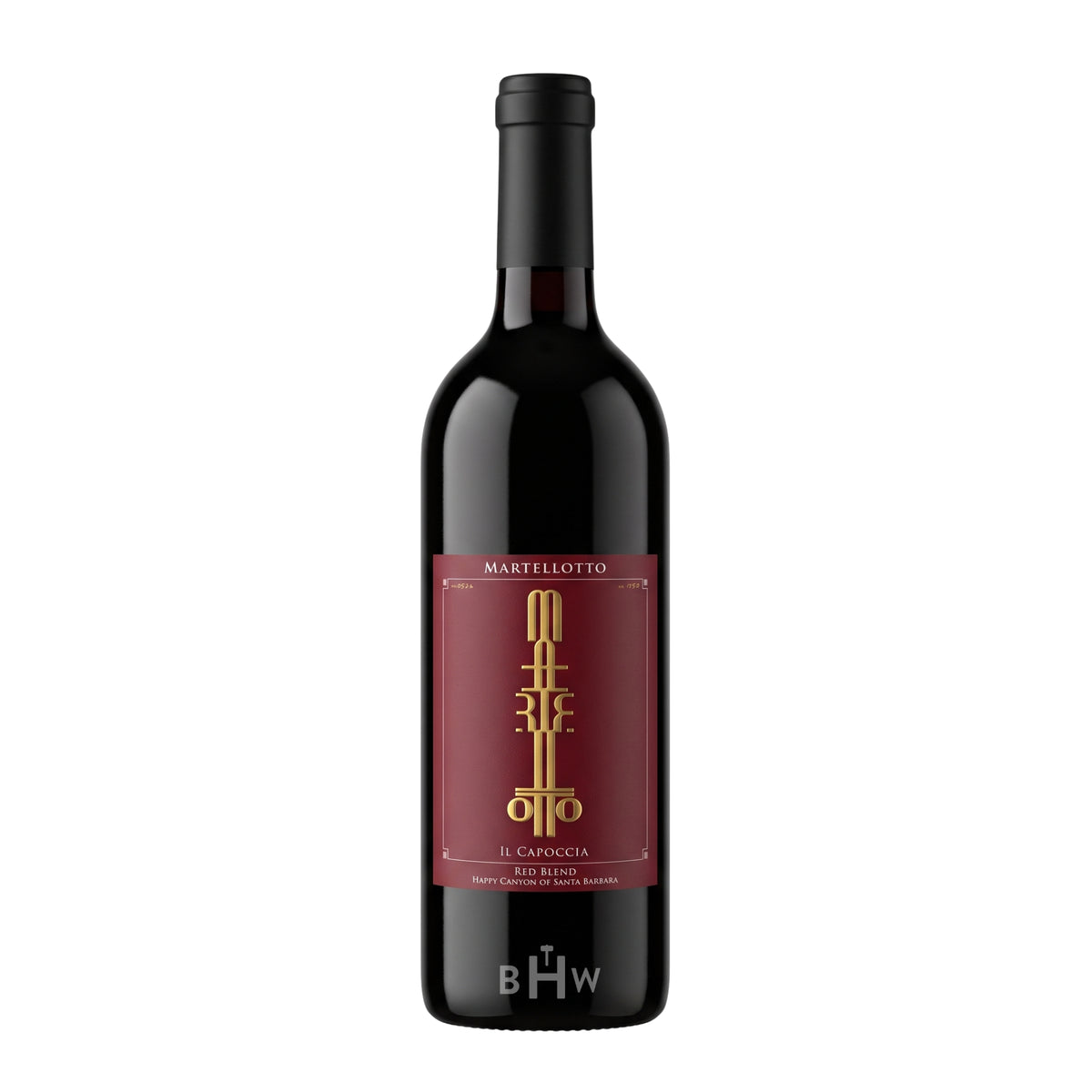 Martellotto 'Il Capoccia' Reserve Happy Canyon of Santa Barbara Red Blend single red wine bottle, curated by Big Hammer Wines.
