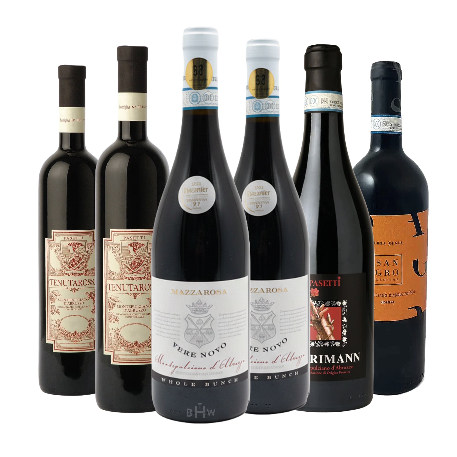 Montepulciano Madness: The d'Abruzzo 6-Pack Sampler 6x750ml