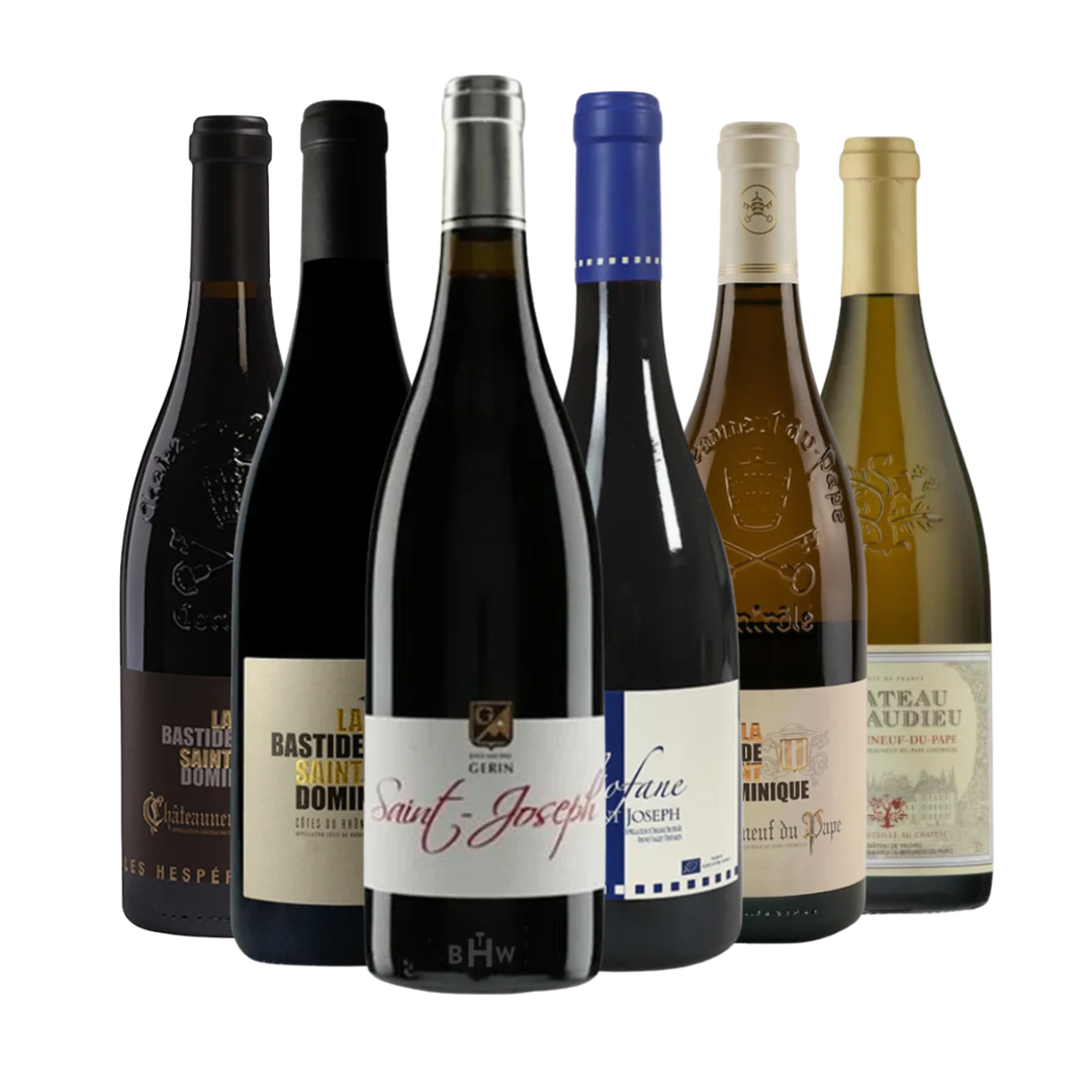 Oui! South France Rhone Valley 6pk Sampler 6x750ml