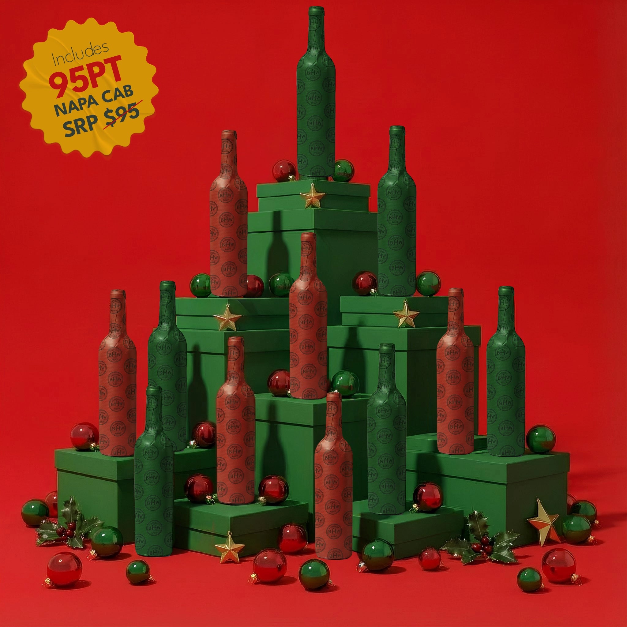 Advent Calendar Red Wine Mystery Case: Our #1 Holiday Value 12x750ml