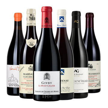 Pinot Lovers Unite! Red Burgundy 6pk Sampler 6x750ml by Big Hammer Wines
