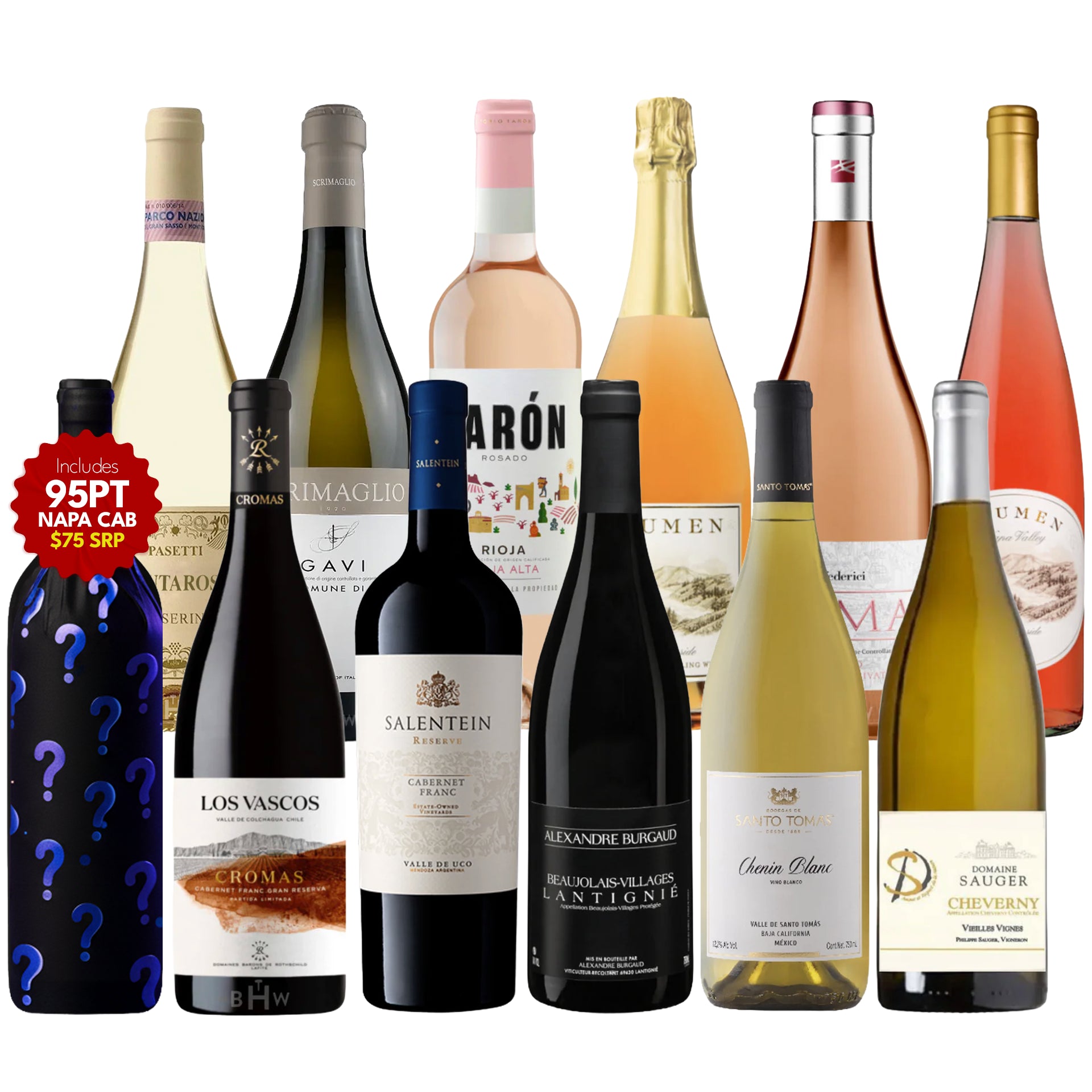 Red, White & Rosé Mixed Case by BHW 12x750ml