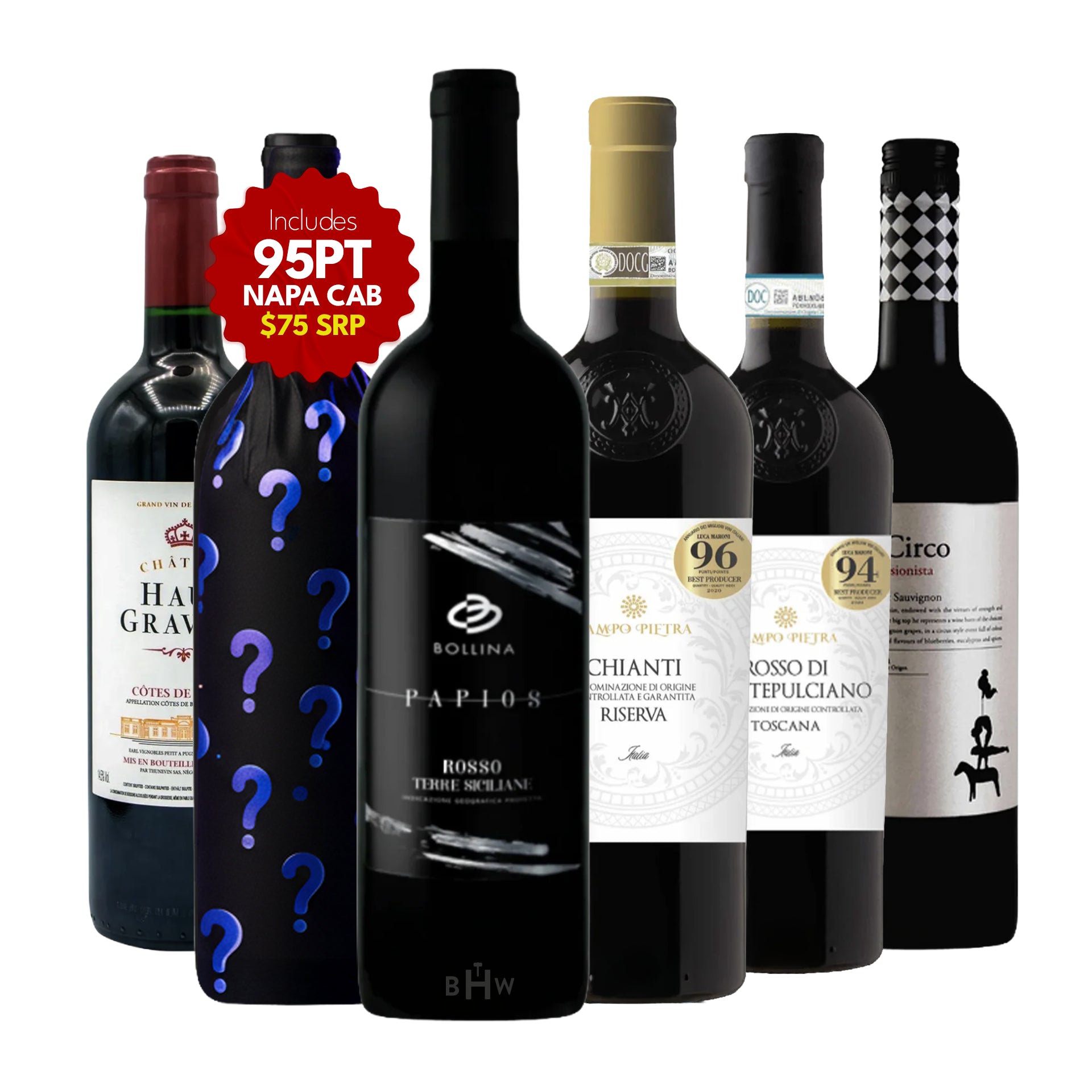 Red Wine Lovers Case by BHW