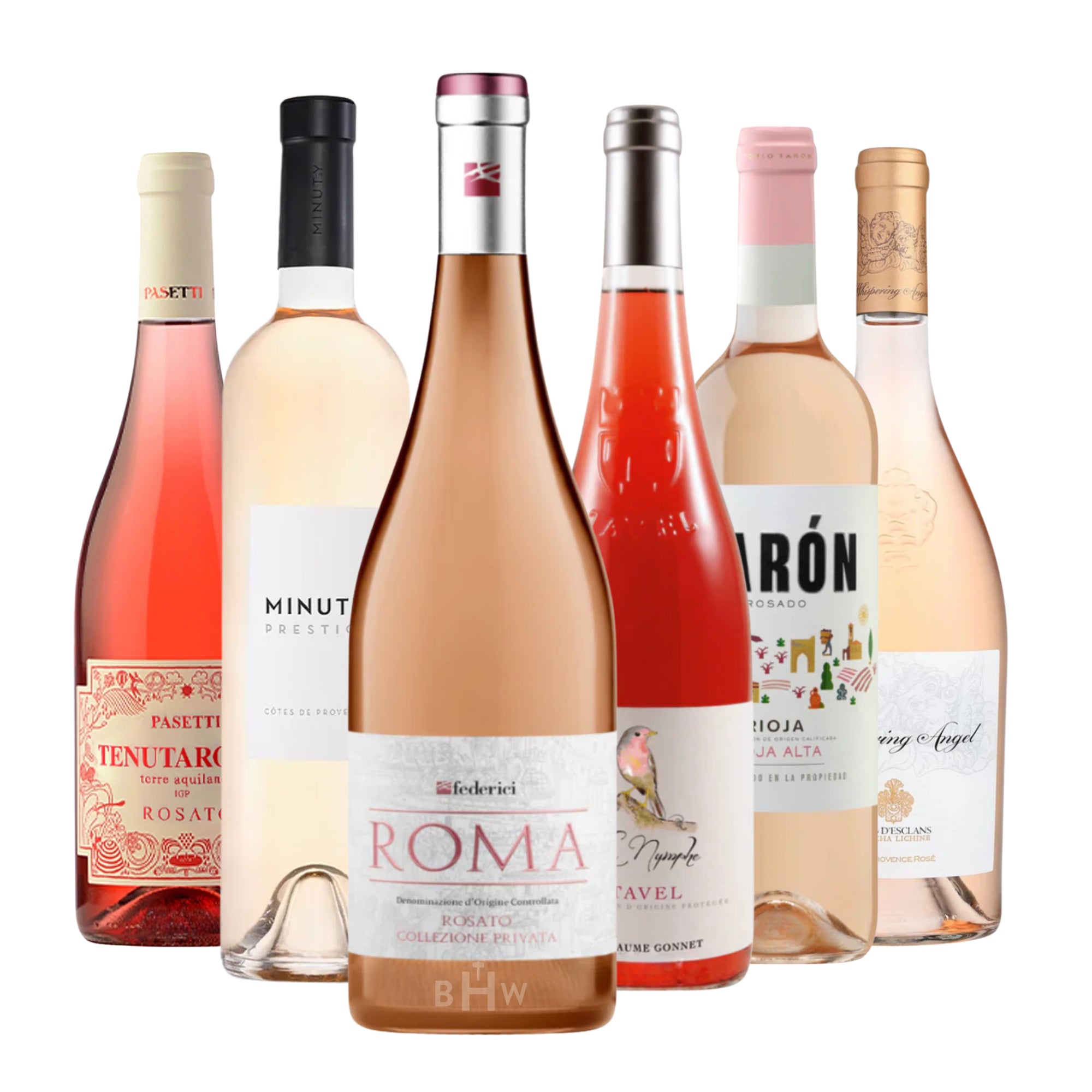 Rose All Day Rosé's of the World 6pk Sampler 6x750ml