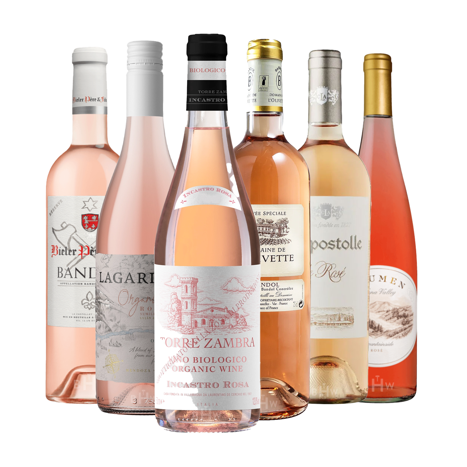 Rose All Day Rosé's of the World 6pk Sampler 6x750ml