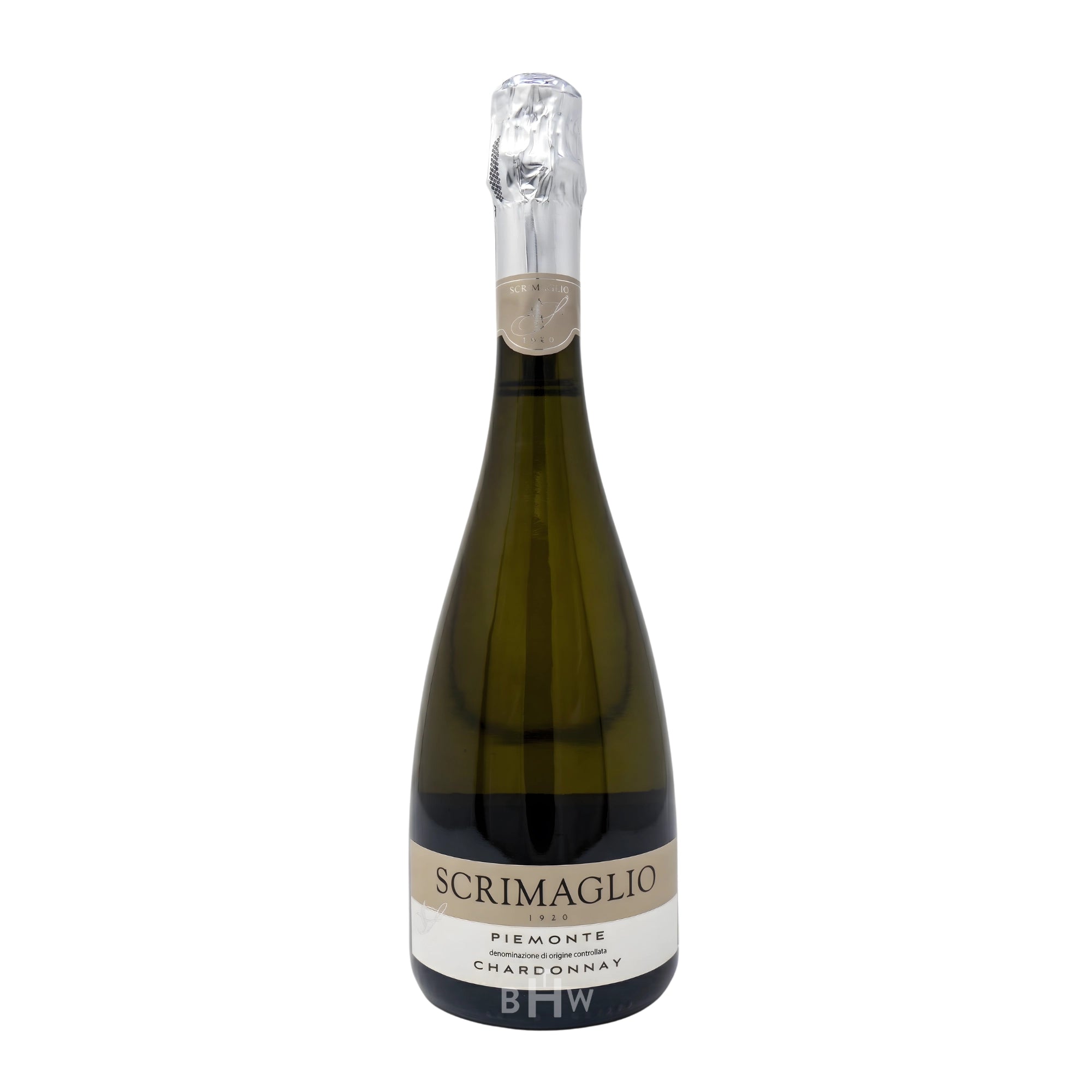 Scrimaglio Piemonte Chardonnay Brut sparkling wine NV Piedmont Italy 750ml