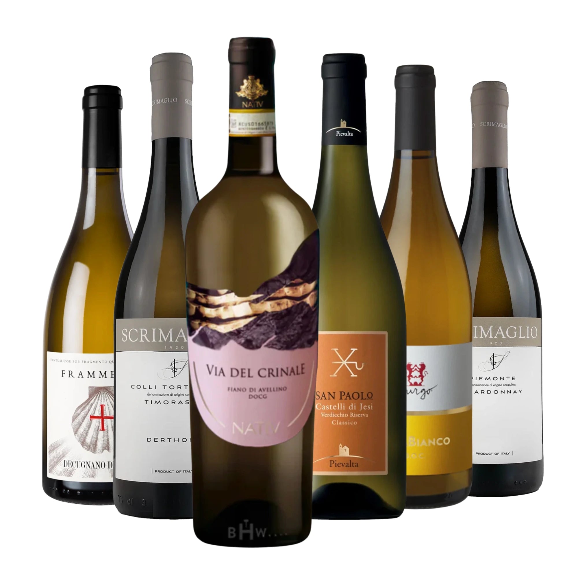 Sip Like You're in Italy – Our Best White Wines in One Perfect 6pk Sampler 6x750ml