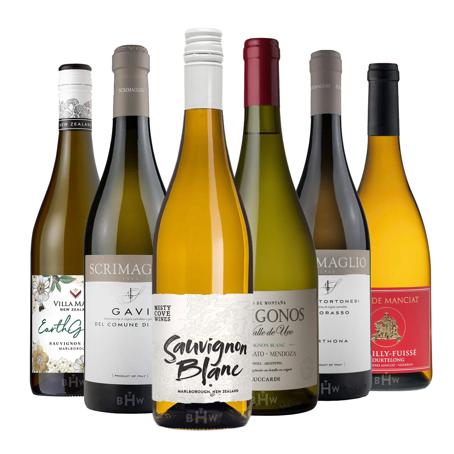 Sunshine Sippers: White Wines of the World 6pk Sampler 6x750ml