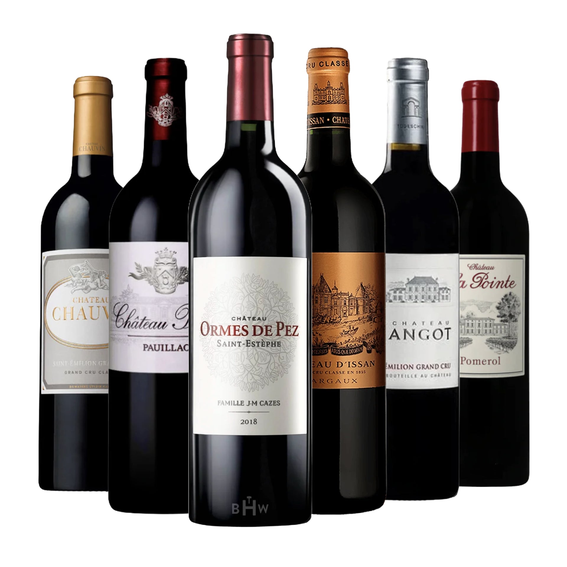 The Ultimate Bordeaux Battle: Left vs. Right Bank 6-Pack