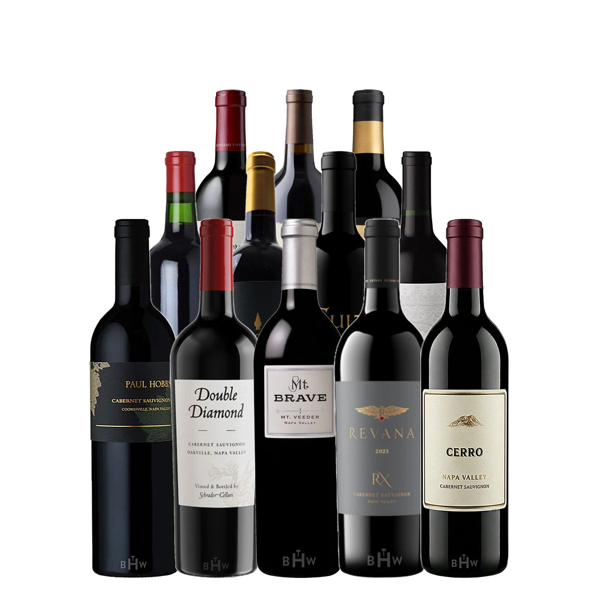 The Big Hammer Napa Lush 12 case: twelve Napa Valley Cabernet Sauvignons from our guide to wines like Caymus for less