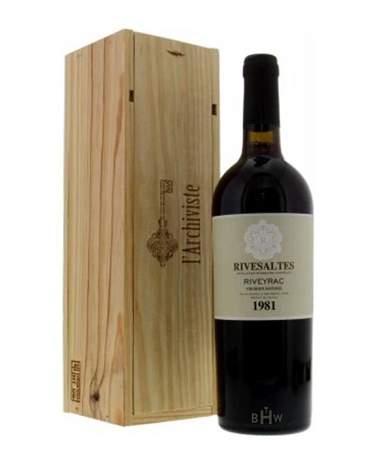bighammerwines.com Red 1981 Riveyrac Rivesaltes