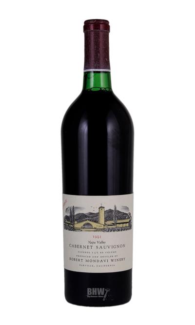 bighammerwines.com Red 1981 Robert Mondavi Reserve Cabernet Sauvignon Napa Valley (Signed Btl)