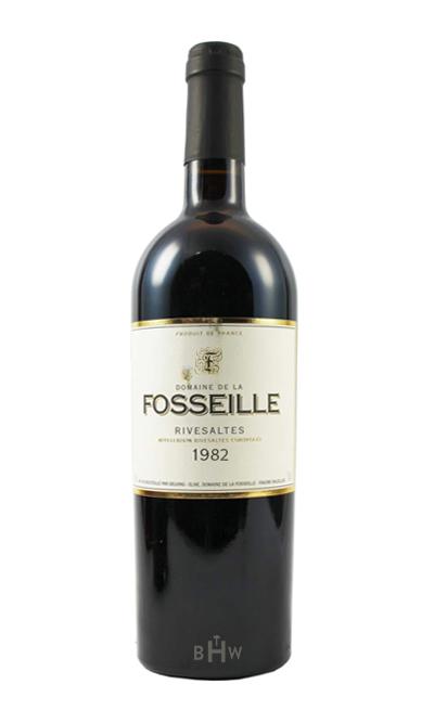 bighammerwines.com Red 1982 Domaine de la Fosseille Rivesaltes