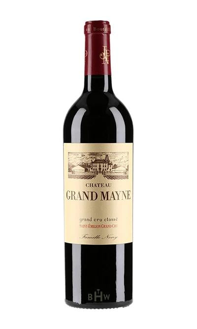bighammerwines.com Red 2016 Chateau Grand Mayne St. Emilion Grand Cru