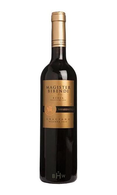 bighammerwines.com Red 2010 Navarrsotillo Magister Bibendi Reserva' Rioja Reserva
