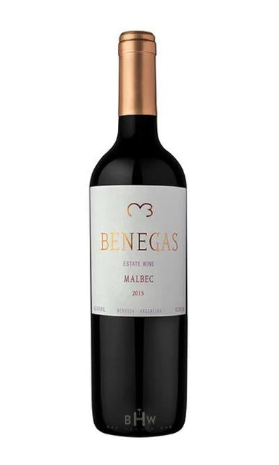 bighammerwines.com Red 2015 Benegas Malbec Estate Mendoza