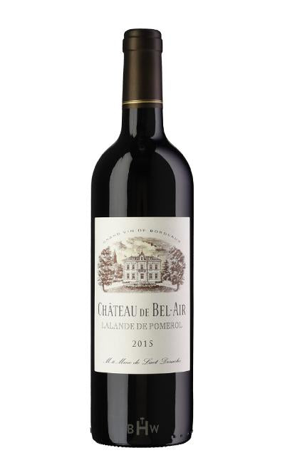 MHW Red 2015 Chateau de Bel-Air Lalande-de-Pomerol