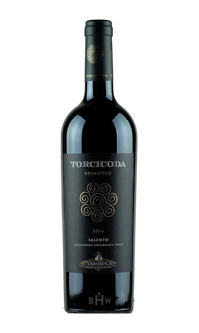 SWS Red 2016 Tormaresca Torcicoda Primitivo Salento IGT