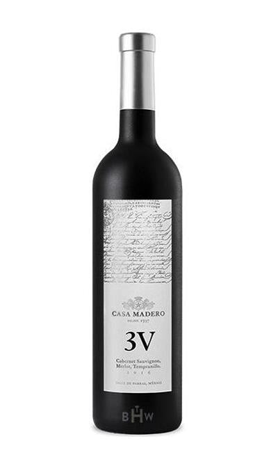 SGWS Red 2018 Casa Madero 3V Red Blend Parras Valley Coahuila Mexico