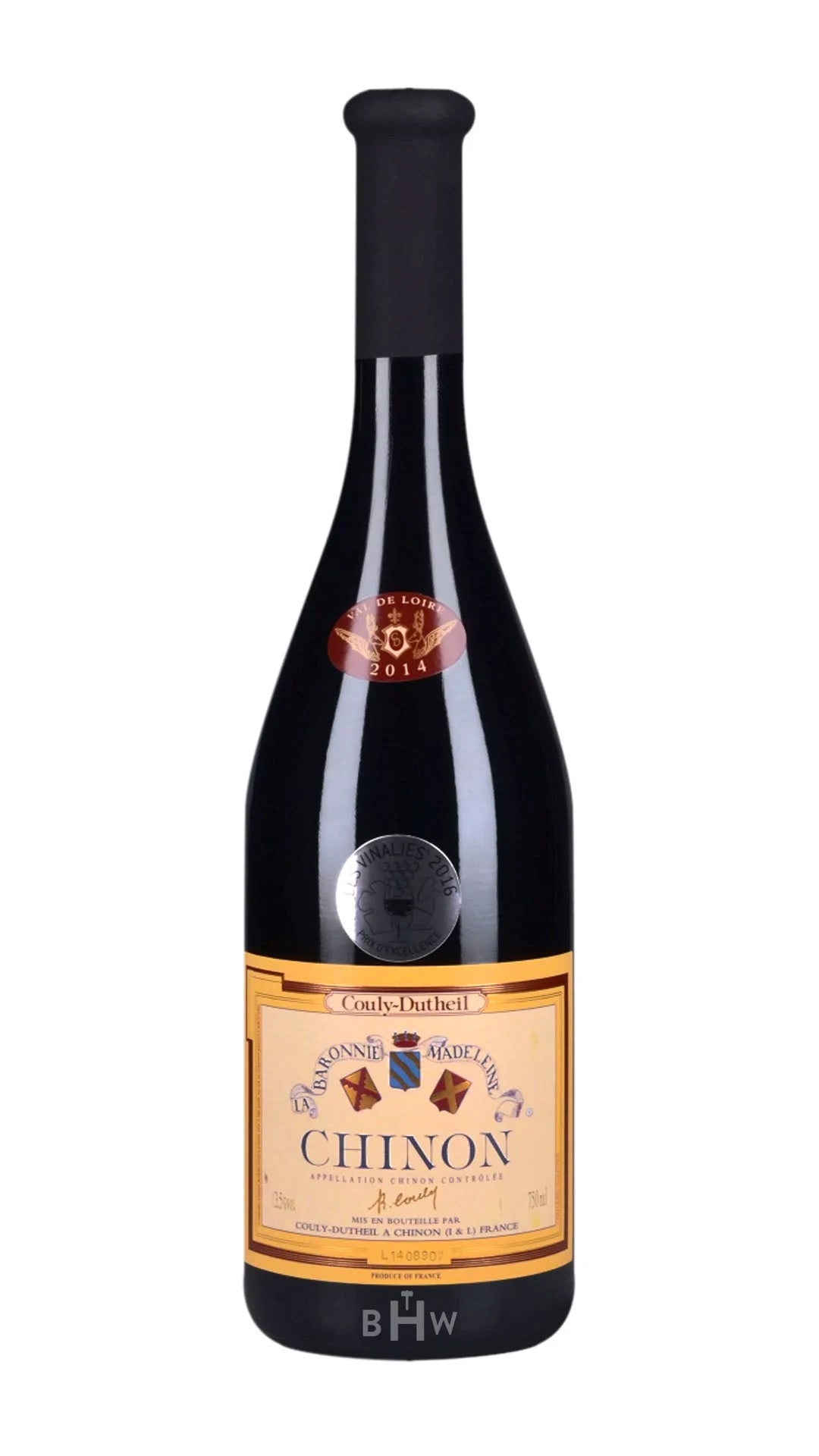 2017 Couly-Dutheil Chinon Baronnie Madeleine Loire Valley