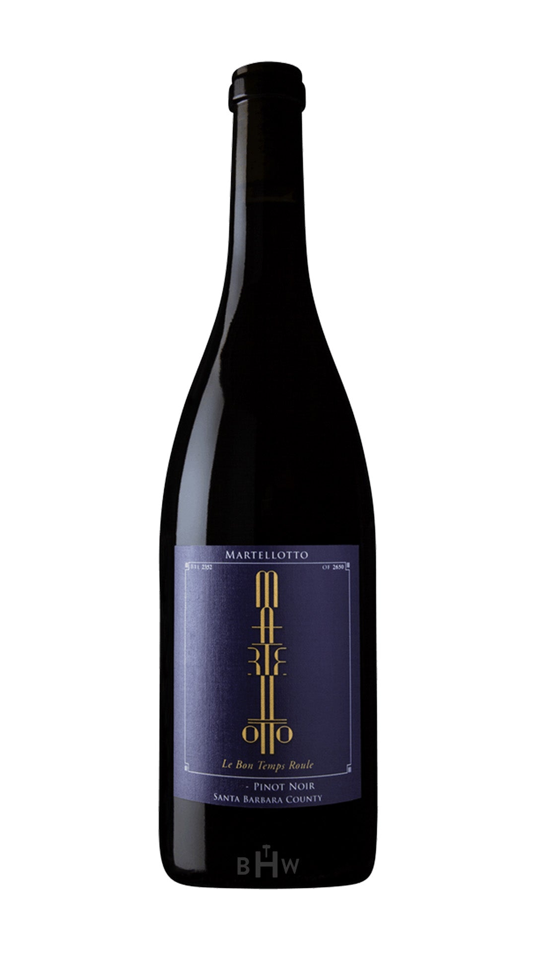 Martellotto Red 2017 Martellotto "Le Bon Temps Roule" Pinot Noir Sta. Rita Hills Central Coast