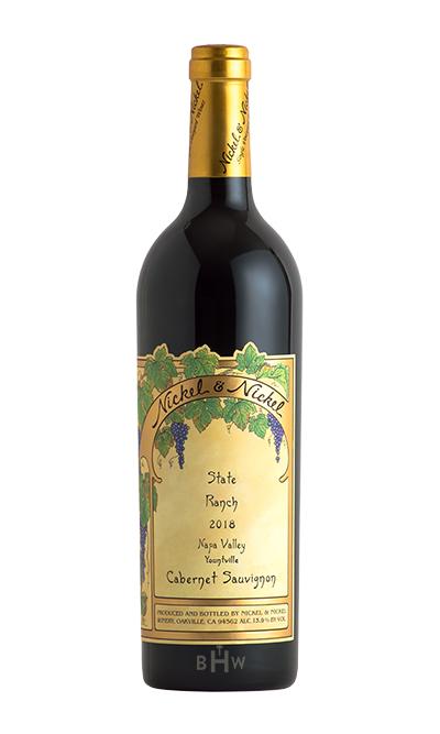 2018 Nickel & Nickel State Ranch Cabernet Sauvignon Napa Valley