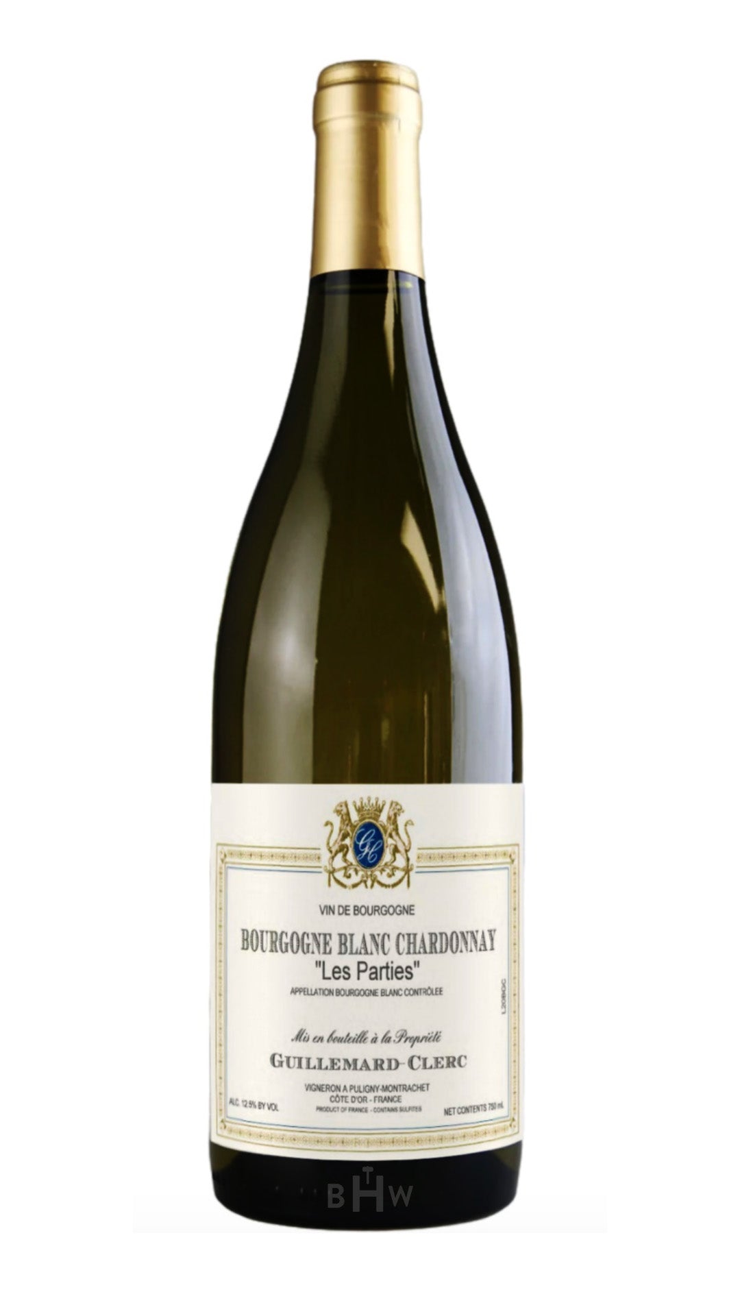 2021 Dom Guillemard Clerc Bourgogne Blanc 'Les Parties' Chardonnay