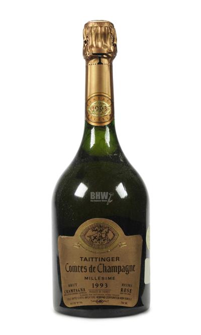 Taittinger Comtes de Champagne 3本セット 1993 Taittinger Comtes Rose Champagne