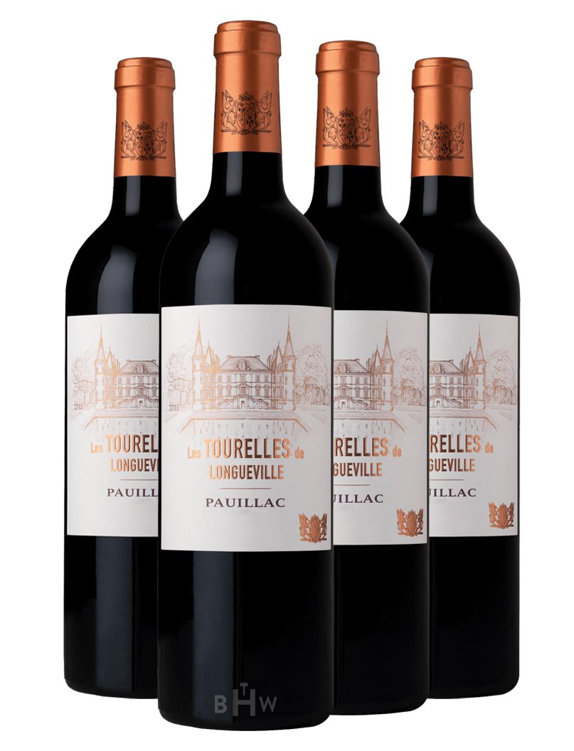 Chateau Pichon-Longueville Baron 'Les Tourelles de Longueville' 2015 - 2018 Vertical Collection