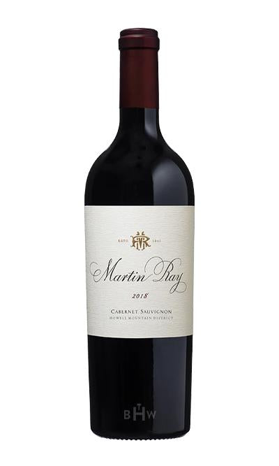 2018 Martin Ray Cabernet Sauvignon Howell Mountain Napa Valley